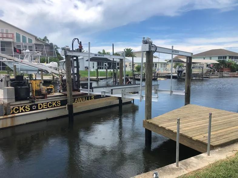 Boat Lift Sales & Installation for Inverness & Floral City Waterfront Properties